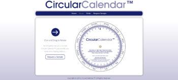 Circular Calendar Website featured image