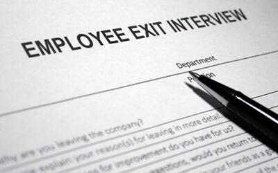 Good exit interviews can improve your workplace