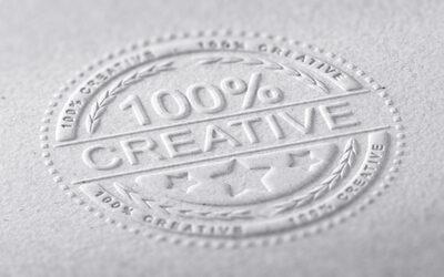 Debossing and embossing give printed pieces fresh, contemporary feel