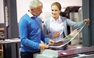 Commercial printers are partners on projects, price